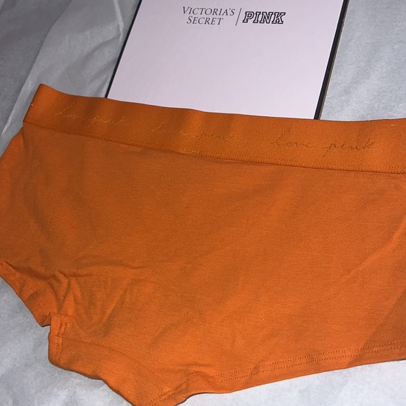 (M) PINK LOGO BOYSHORT UNDERWEAR Victoria’s  Secret - Picture 12 of 12